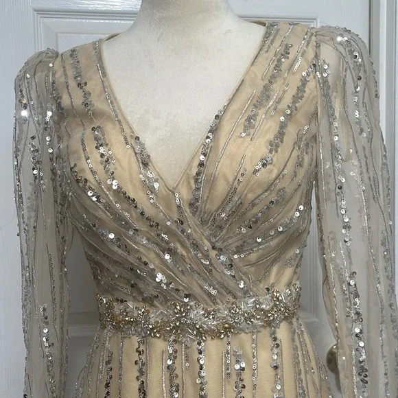 Mac Duggal Evening dress Size 4 - Picture 5 of 10